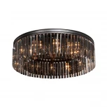 Потолочная люстра Vitaluce V5182-1/12PL (220V, хрусталь, круглые)