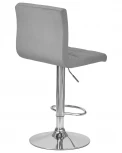 Стул барный DOBRIN CANDY (серый велюр (MJ9-75)) 5006-LM CANDY, цвет сиденья серый (MJ9-75) основания хром