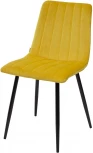 Стул DUBLIN G108-22 золотая осина/ черный каркас, велюр