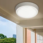 Настенно-потолочный светильник светодиодный с акустическим датчиком ЭРА SPB-301-2-4K-10 (220V, круглые, IP40)