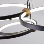 Подвесной светильник Favourite Tornado 4569-4P (LED, 220V, на тросе, кольцо)