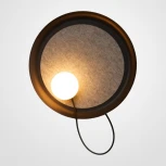 Настенный светильник Margott Wall D35 Black By ImperiumLoft Margott-Wall01 (220V, шар, круглые)