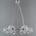 Подвесная люстра ILLUMICO IL0728-6PSQ-24 CR ARIES (220V, на тросе)