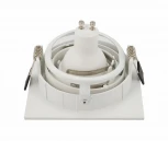 Точечный встраиваемый светильник Denkirs Roto DK2121-WH (220V)