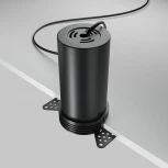 Встраиваемый светильник светодиодный под гипсокартон Maytoni Focus Led DL125-L12-3K-TRS-B (220V, круглые)