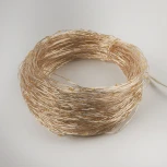 Гирлянда светодиодная Роса. 100м. 1000 светодиодов. Теплый белый свет. Пульт ДУ в-к. ULD ULD-S10000-1000/DTA/RC WARM WHITE IP44 DEW