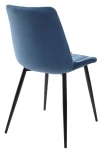 Обеденный стул M-City FLIP пепельно-синий, велюр G108-66