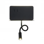 Настенный светильник для чтения с usb-портом ST Luce Pinaggio SL1576.401.02 (LED, 220V, выключатель)