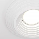 Встраиваемый светильник Maytoni Gyps Modern DL004-1-01-W-1 (220V, круглые)