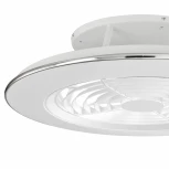 Потолочный светильник круглый с вентилятором Mantra Alisio 6705 (LED, 220V, диммер, пульт управления, круглые)