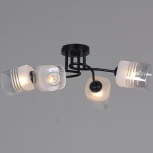Потолочная люстра на штанге Reluce 70176-3.3-04 BK (220V)