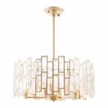 Потолочная люстра на штанге Arte Milano Sorrento-3209 373209/6/350/480 GD (220V, круглые)