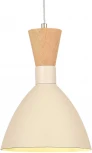 Подвесной светильник Evoluce SLE1256 SLE1256-503-01 Бежевый/Бежевый, Светлое дерево, Золотистый E14 1*40W (220V, на проводе)