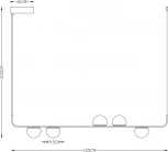 Подвесной светильник Arte Lamp Poplar A2174SP-5BK (LED, 220V, пульт управления, на тросе)