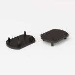 Заглушка для шинопровода Elektrostandard Slim Magnetic 85134/00 Round (черный)