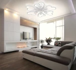 Потолочная люстра с пультом, светодиодная Natali Kovaltseva Hugo LED LAMPS 81240