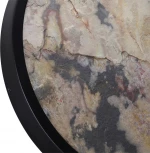 Настенно-потолочный светильник Odeon Light Bergi 5064/30L черн./серо-беж./металл/натур.камень/акрил с переключ.цветов.темпер. LED 30W 3000К/4000K/6000K (220V, круглые)