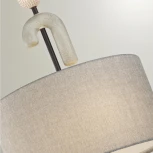 Подвесной светильник Odeon Light Bagel 5410/3 черный матов./серый/металл/полирезин/ткань E14 3*40W (220V, на проводе, круглые)