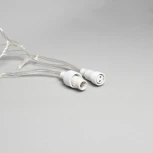 Гирлянда Бахрома с колпачком 3,1 x 0,5 м шампань, 120 LED, провод прозрачный  ПВХ, IP65 Laitcom PIL120CAP-10-2CH