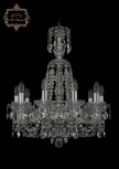 Подвесная люстра Art Classic 11.11 11.11.10.195.XL-68.Cr.Sp (220V, хрусталь, на цепи, подсвечник, свеча)