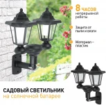 Наземный фонарь светодиодный на солнечных батареях ЭРА ERASV01-01