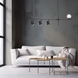 Подвесной светильник DeMarkt Астор 545014404 (220V, на тросе, асимметрия)