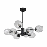 Потолочная люстра на штанге Favourite Recens 2626-8P (220V, шар, молекулы)