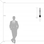 Настенный светильник на гибкой ножке Lightstar MURO 808616 (LED, 220V)