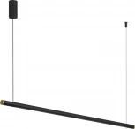 Подвесной светильник ST Luce SL6238 SL6238.403.01 черный/черный,латунь LED 1*20W 4000K (220V, на тросе)