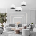 Подвесной светильник Loft It Stone 10252/300 White (220V, на проводе, круглые)