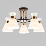 Потолочная люстра на штанге Imex MD.5692-5-S-COFFEE+FGD