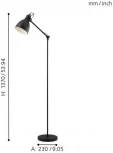 Торшер Eglo Priddy 49471