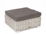 "Лунго" плетеная оттоманка с подушкой, цвет бежевый 4SIS арт.УТ-00001785