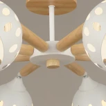 Потолочная люстра на штанге Reluce 04369-0.3-08 WT