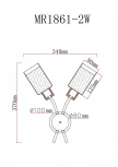 Бра MyFar Linda MR1861-2W (220V)