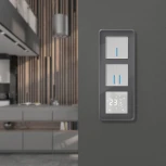 Рамка на 3 поста Elite (графит, стекло) Werkel W0032440 (a057880)