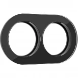 Рамка на 2 поста (Черный) Werkel W0025108 (a051629)