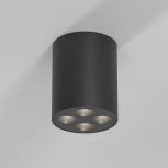 Светильник потолочный светодиодный Elektrostandard Points 25111/LED черный (220V, круглые)
