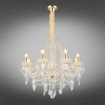 Подвесная люстра Aployt Koletta APL.755.13.08 (220V, хрусталь, на цепи, свеча)