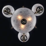 Подвесная люстра Eurosvet 60006 60006/6 античная бронза