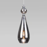 Подвесной светильник Eurosvet Ilario 50202/1 дымчатый (220V, на проводе, круглые)