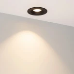 Встраиваемый точечный светильник MS-ATOLL-BUILT-TURN-R94-10W Warm3000 (BK, 36 deg, 230V) (Arlight, IP54 Металл) 044618 (LED)