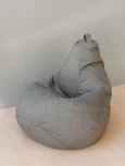 Кресло мешок Dreambag Груша Серая Рогожка (XL, Классический) 5021821