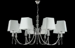 Подвесная люстра Crystal Lux Marsela SP-PL8 NICKEL