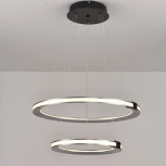 Подвесной светильник iLedex Vision 9225-6+4SD GR+BK (220V, на тросе)