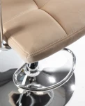 Стул барный KRUGER ARM (бежевый велюр (MJ9-10))