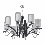 Подвесная люстра Arte Milano Florentia-9167 309167/8 Bk/Ni (220V, на цепи)