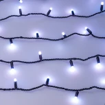 Светодиодная гирлянда ARD-STRING-CLASSIC-10000-BLACK-95LED-MILK-LIVE RGBW-DMX (24V, 10W) (IP65)