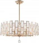 Потолочная люстра на штанге Arte Milano Sorrento-4209 374209/8/350/560 GD (220V, круглые)