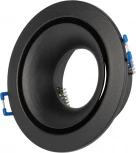 Встраиваемый точечный светильник ЭРА KL100 BK (12V, круглые)